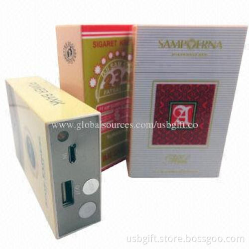 Cigarette-shaped Power Bank, Hot Sale, with Fashionable Design, Good Quality, Full Capacity